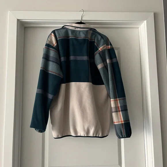 Columbia Plaid Fleece Jacket - Picture 5 of 6